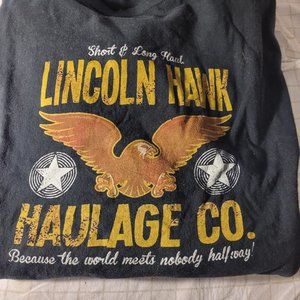 Lincoln Hawk Trucking T shirt (Stallone movie "Over the Top")